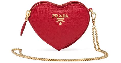 prada heart pouch|Prada pouch crossbody.